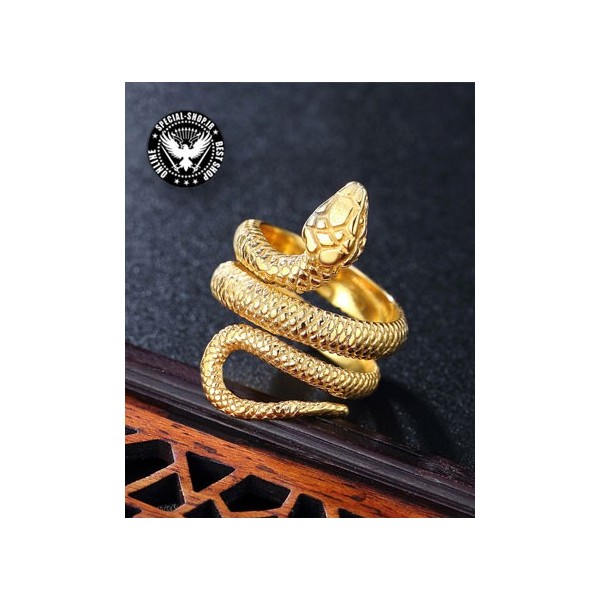 انگشتر روکش طلا مدل مار WOLF جواهرات 460,000.00 460,000.00 460,000.00 460,000.00