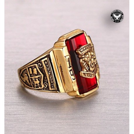 انگشتر کالج روکش طلا کانادایی مدل K18 سنگ قرمز CANADA جواهرات 1,170,000.00 1,170,000.00 1,170,000.00 1,170,000.00