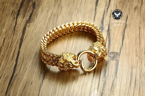 lion king gold bracelet